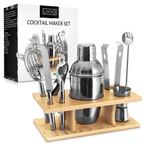 Cocktail Maker Set - Stainless Steel